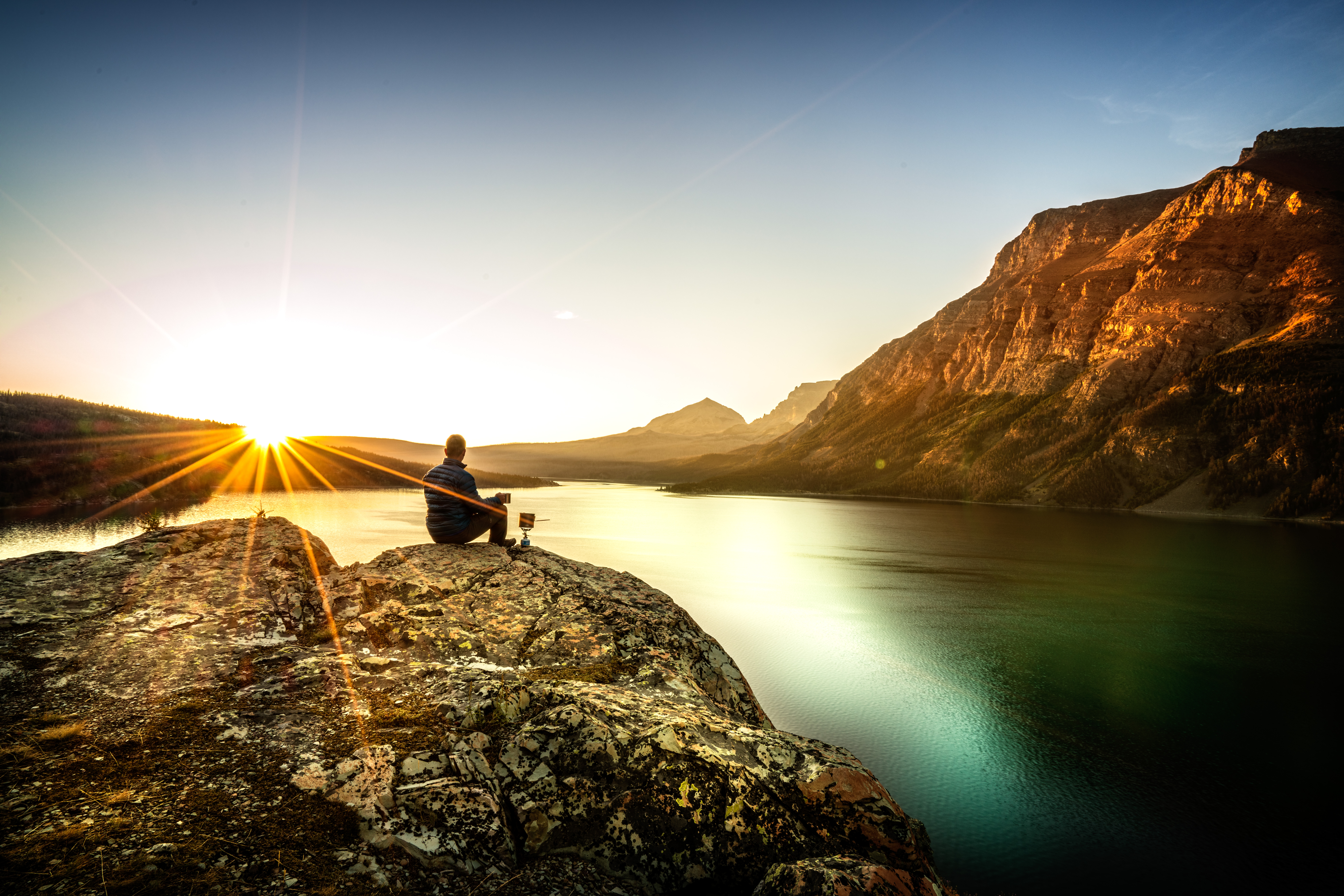 Capture Sunrise at St. Mary Lake