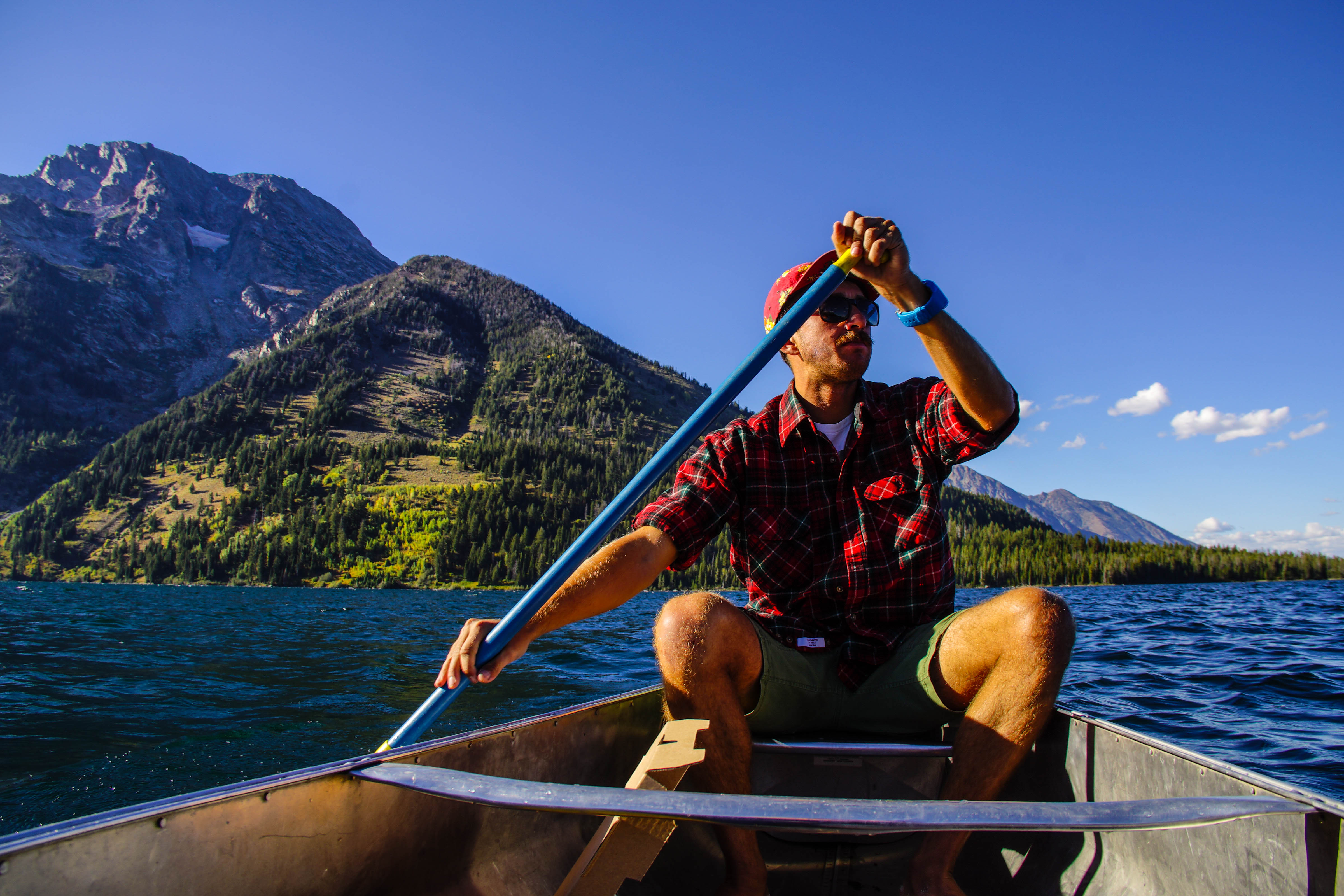 Paddle String Lake and Leigh Lake