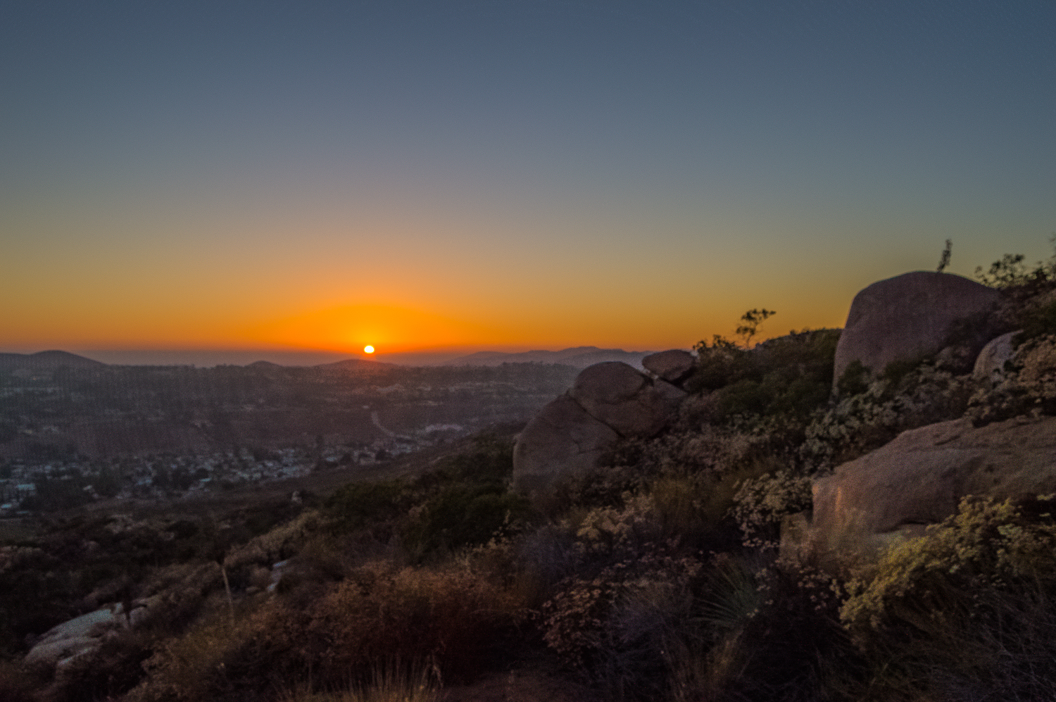 Catch a Sunset at Twin Peaks Mountain