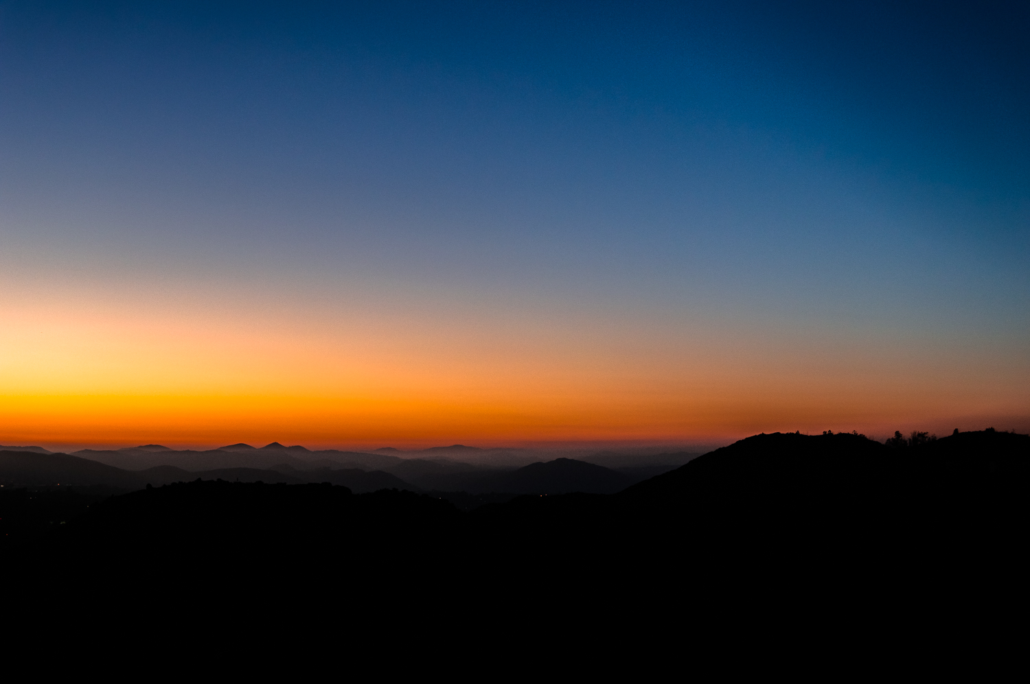 Catch a Sunset at Twin Peaks Mountain