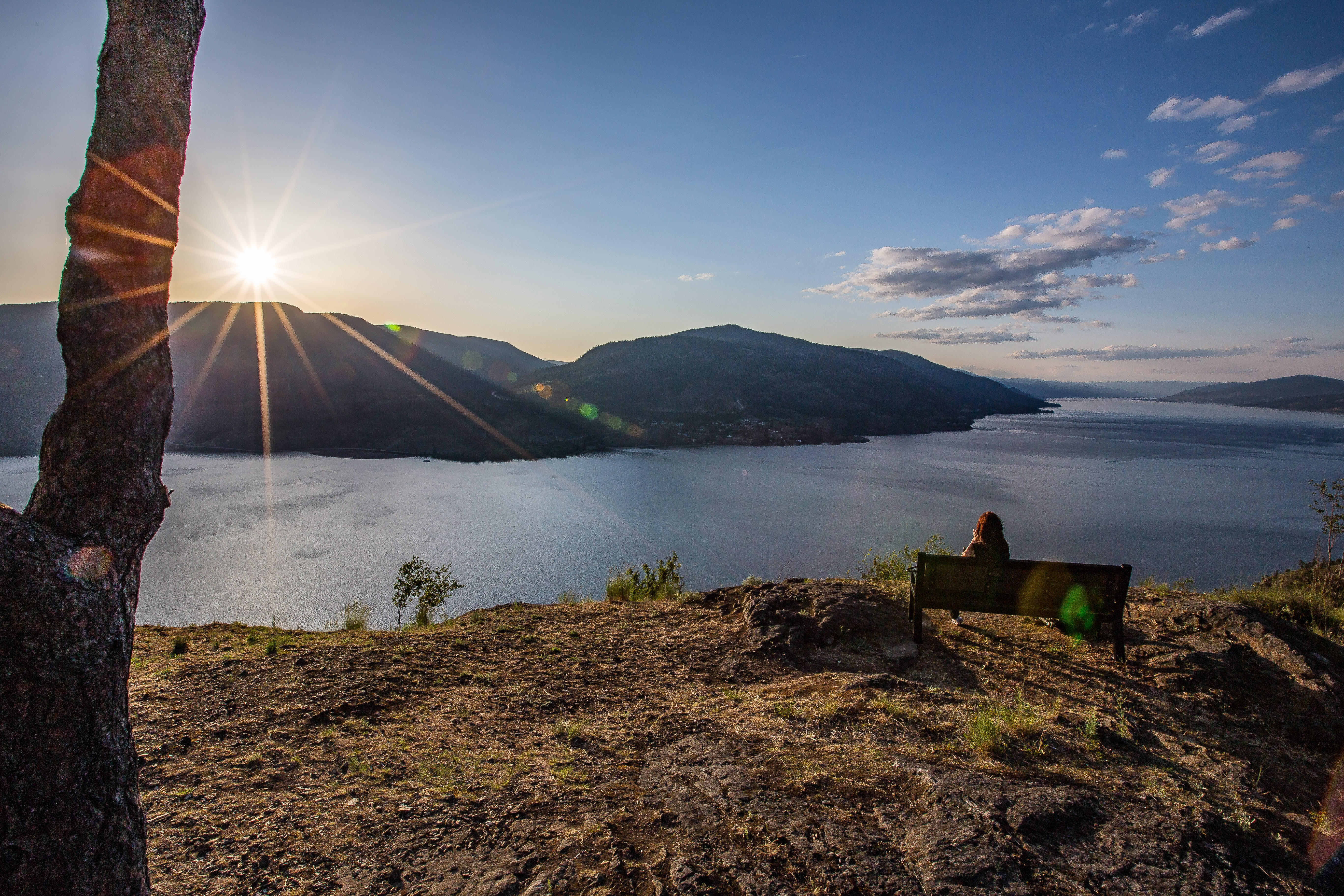 Hike Knox Mountain, Kelowna, British Columbia