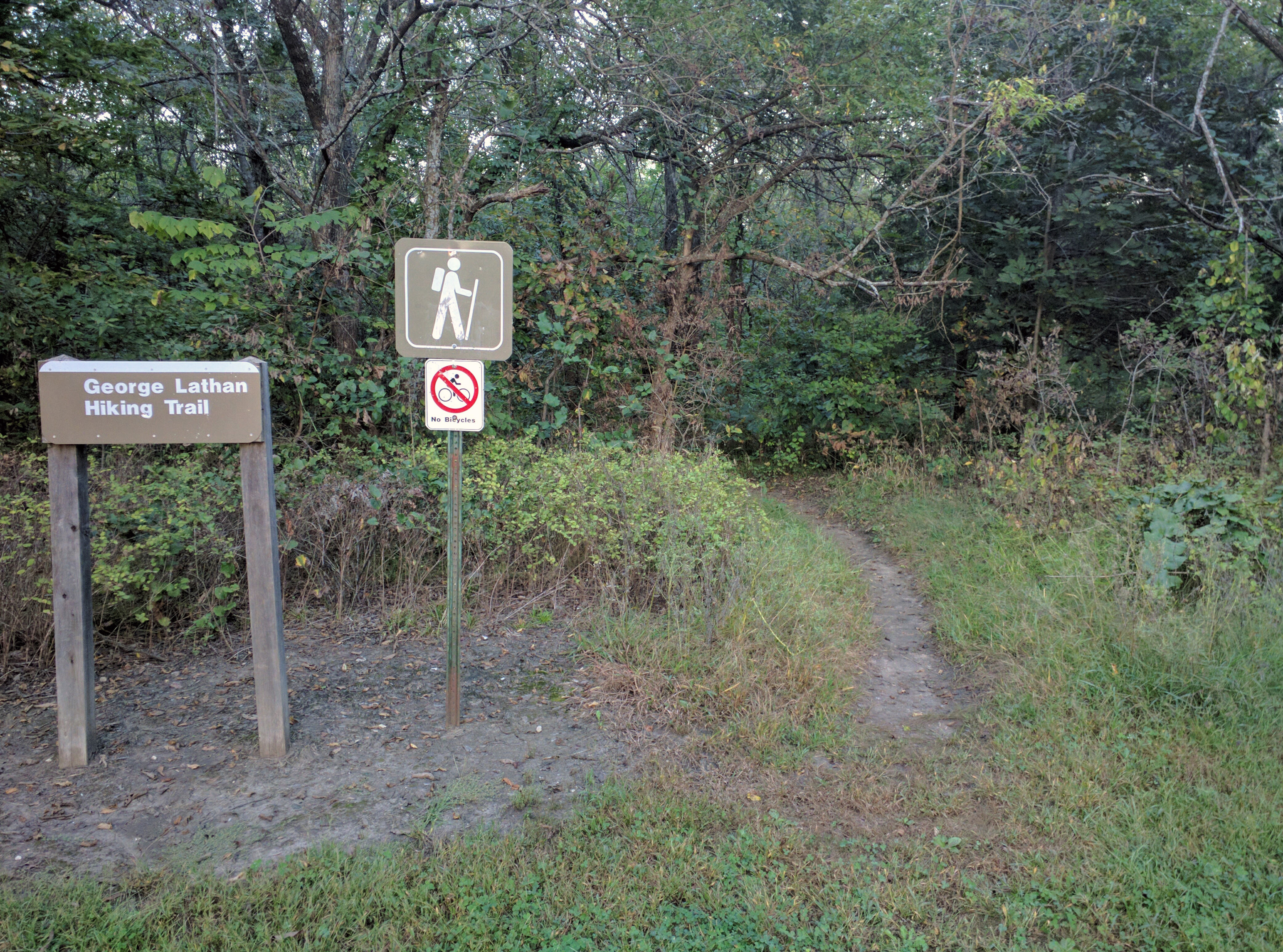 Hike the George Lathan Hiking Trail