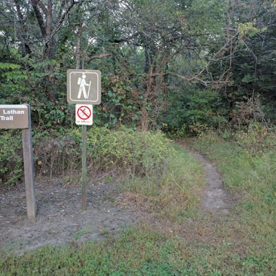 Hike the George Lathan Hiking Trail