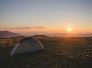 Solo Camping on Max Patch Mountain