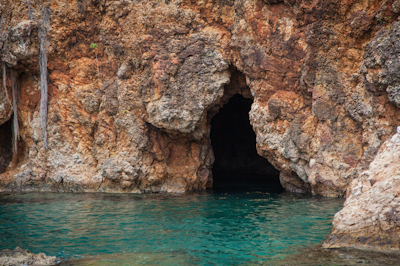 Explore the Norman Island Caves