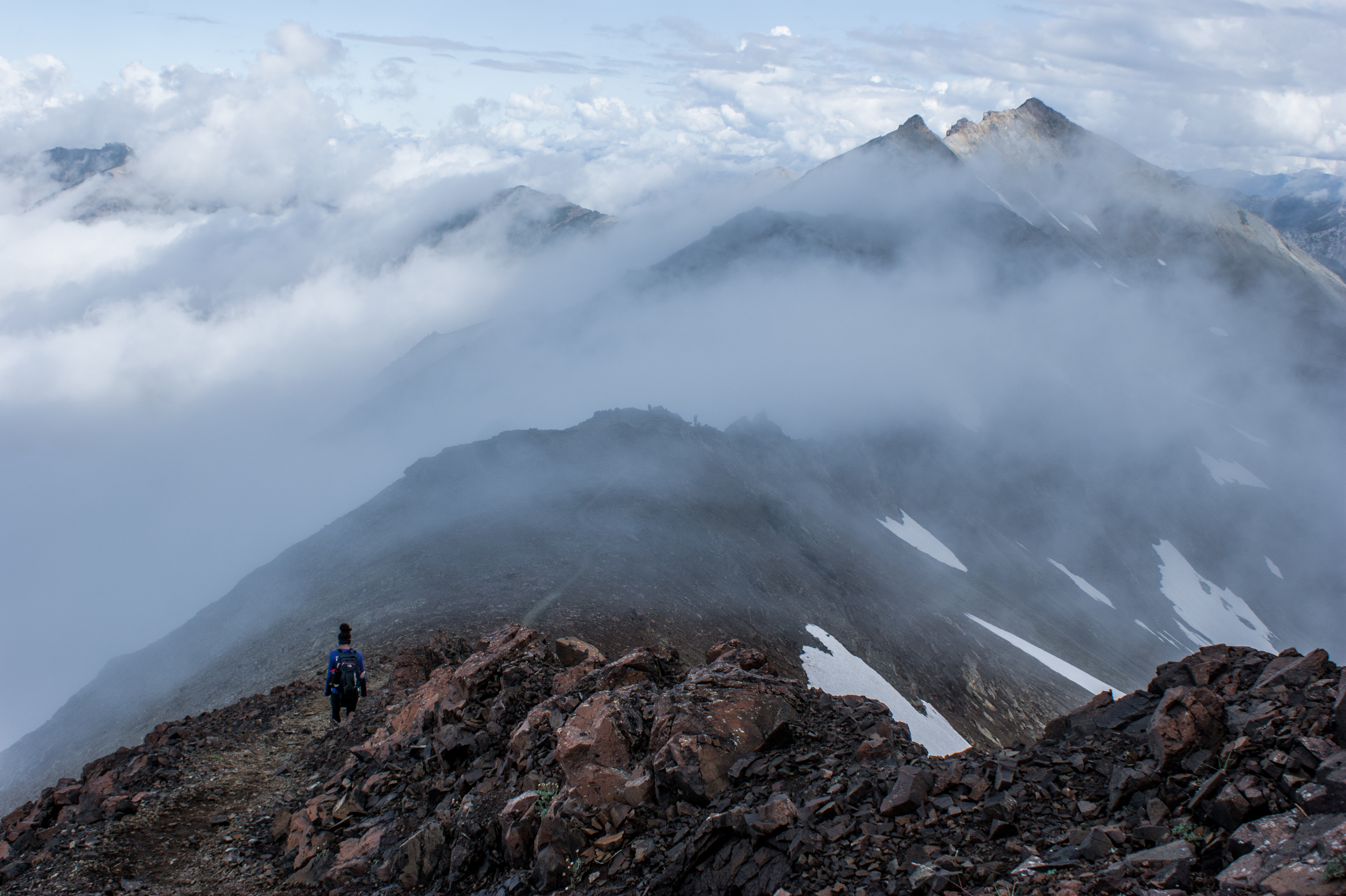 Hike to Elk Pass via "the Knife"