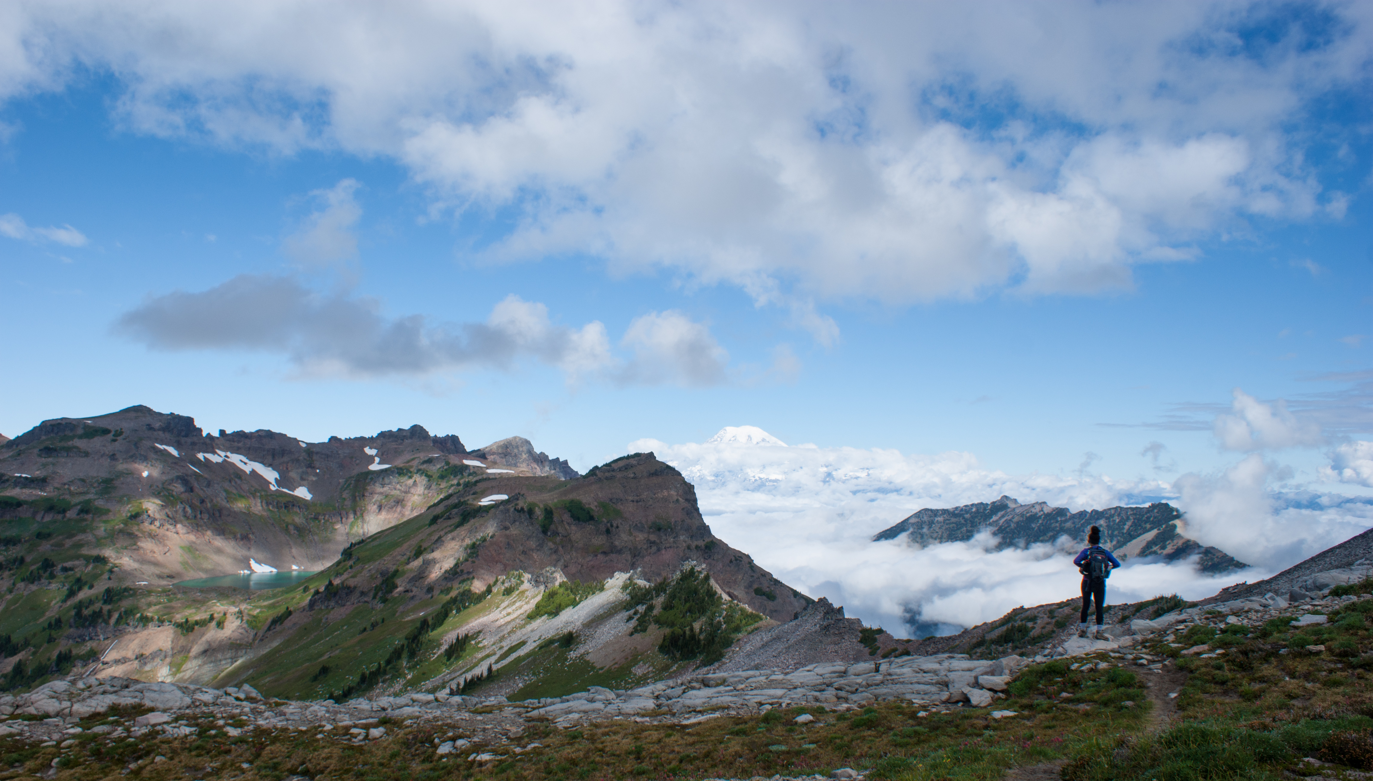 Hike to Elk Pass via "the Knife"