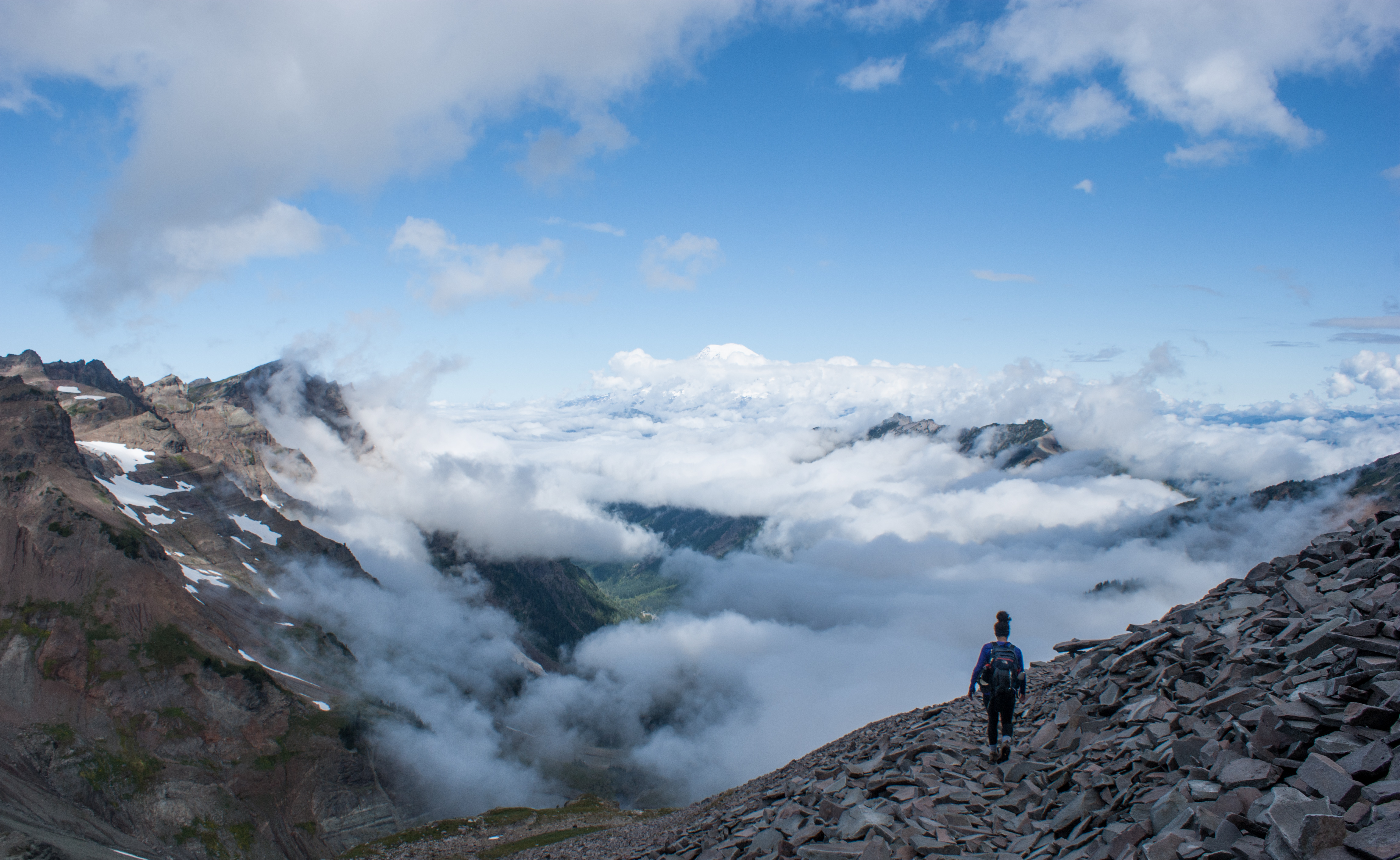 Hike to Elk Pass via "the Knife"