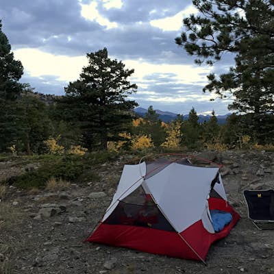 Camp at Sugarloaf Mountain
