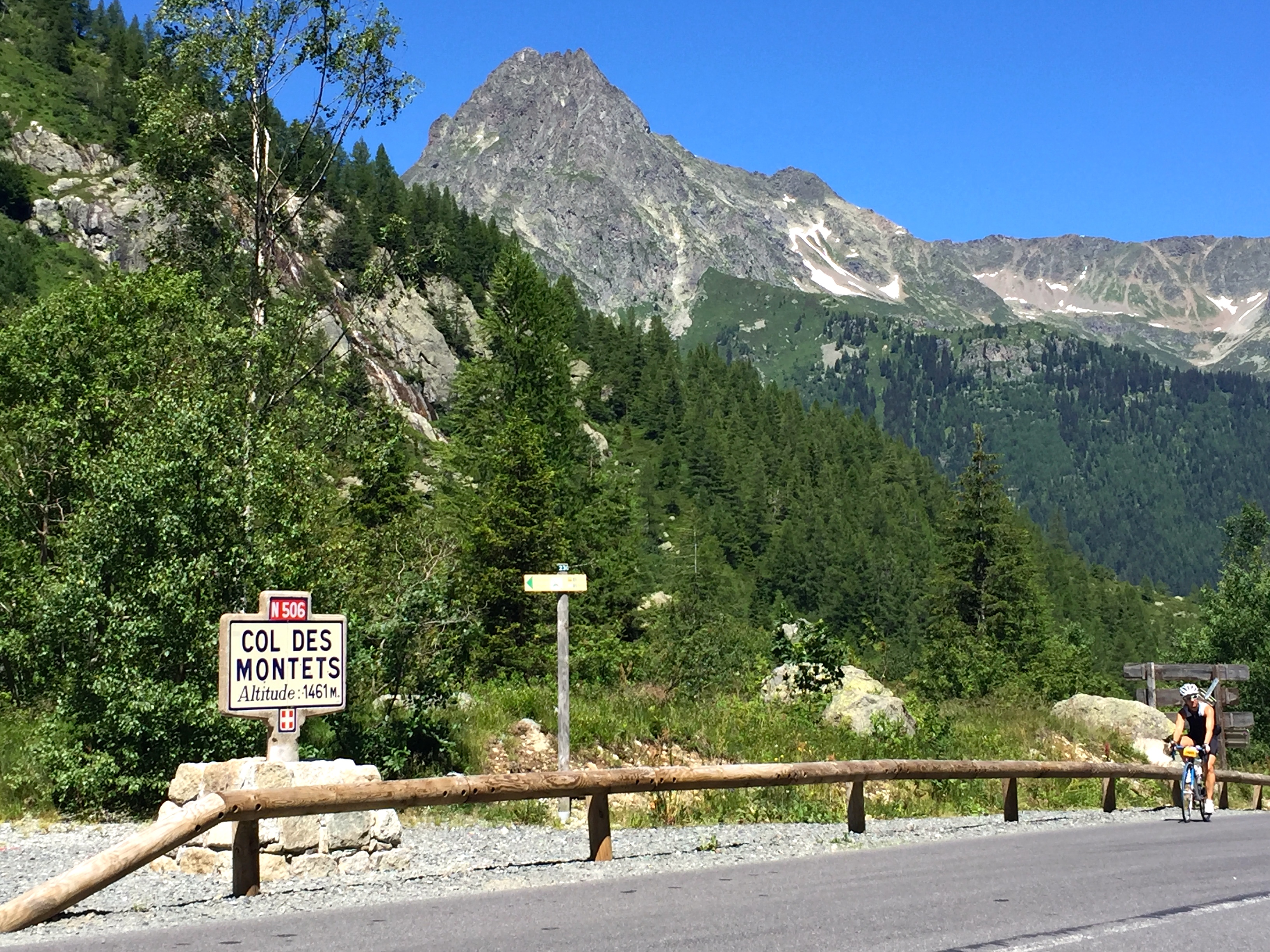 Road Bike from Chamonix to Col des Montets