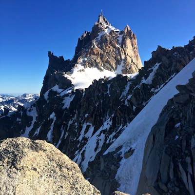 Climb the Aiguille du Midi-Plan Traverse