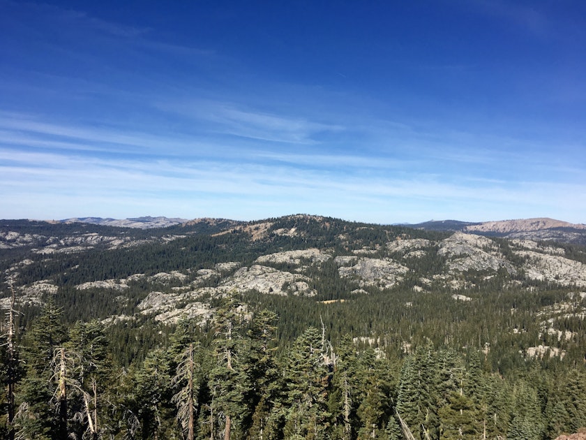 Hike to the Top of Andesite Peak, Hole in the Ground Trail