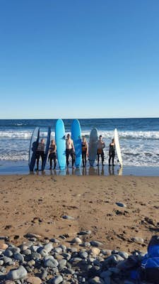 Surfing in Lawrencetown Beach
