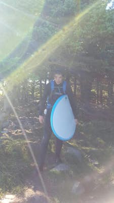 Surfing in Lawrencetown Beach