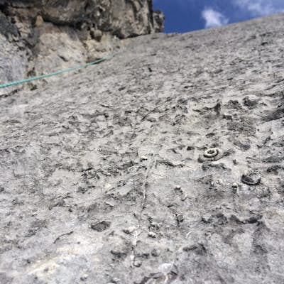 Rock Climb Escargot Corner