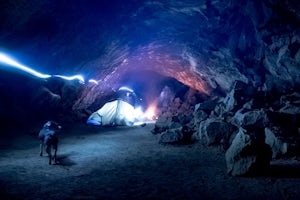 Camp and Explore at Meadow Lava Tubes