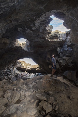 Camp and Explore at Meadow Lava Tubes, Lava Tubes