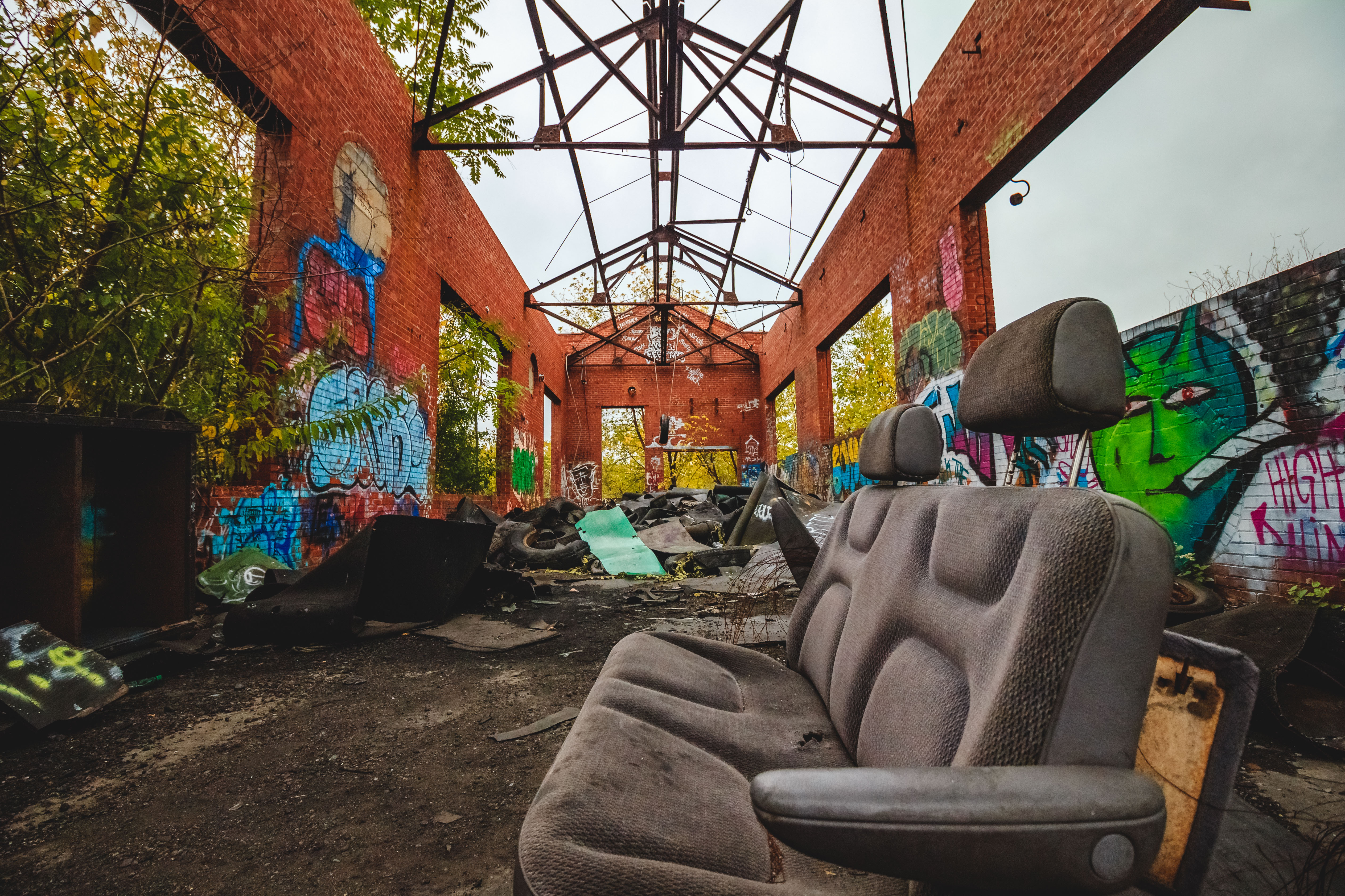 Explore the Abandoned Solvay Coke & Gas Complex