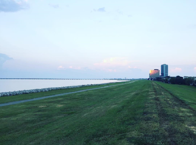 Watch the Sunset on the Southern Banks of Lake Pontchartrain