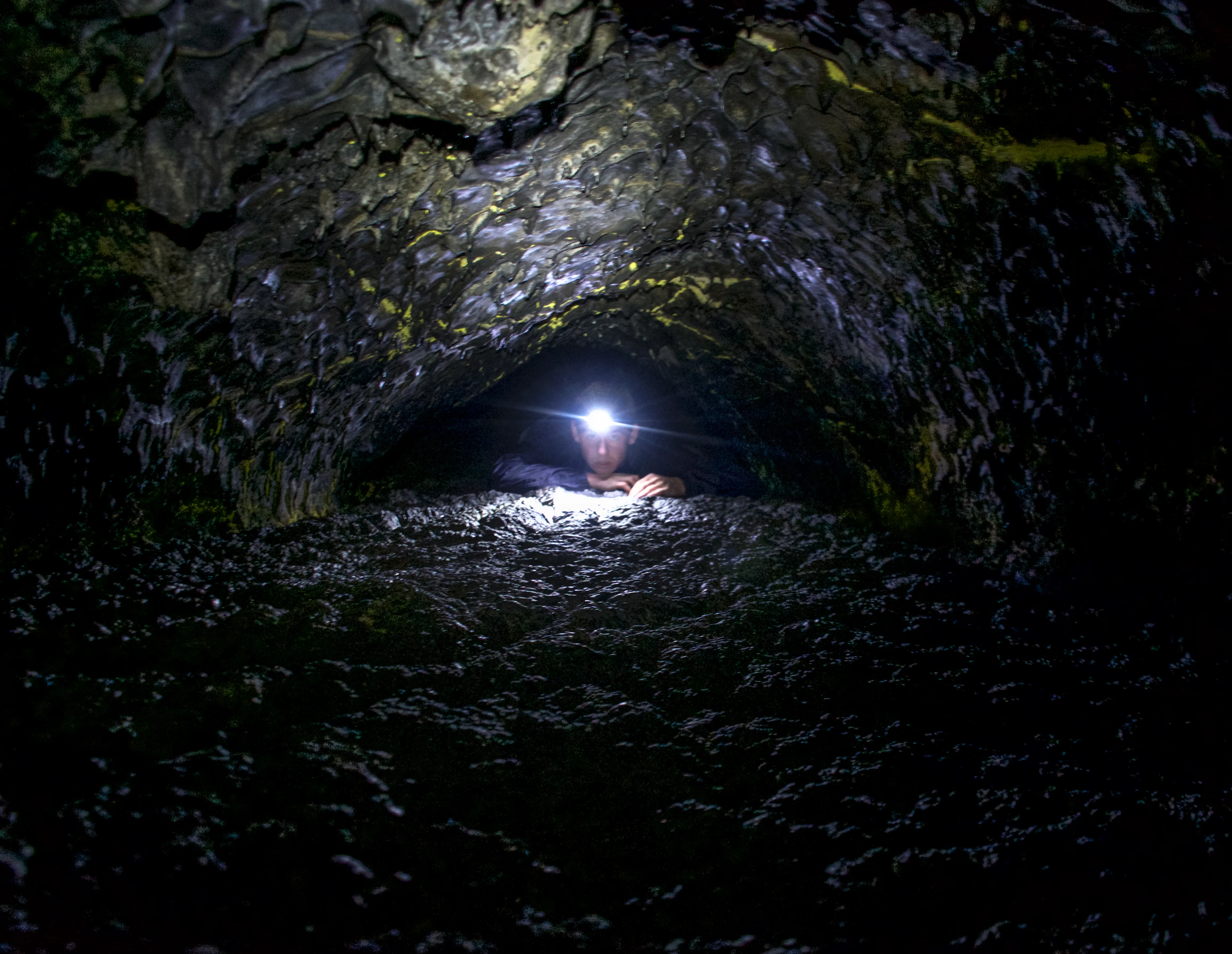 Explore the Catacombs at Lava Beds National Mounument
