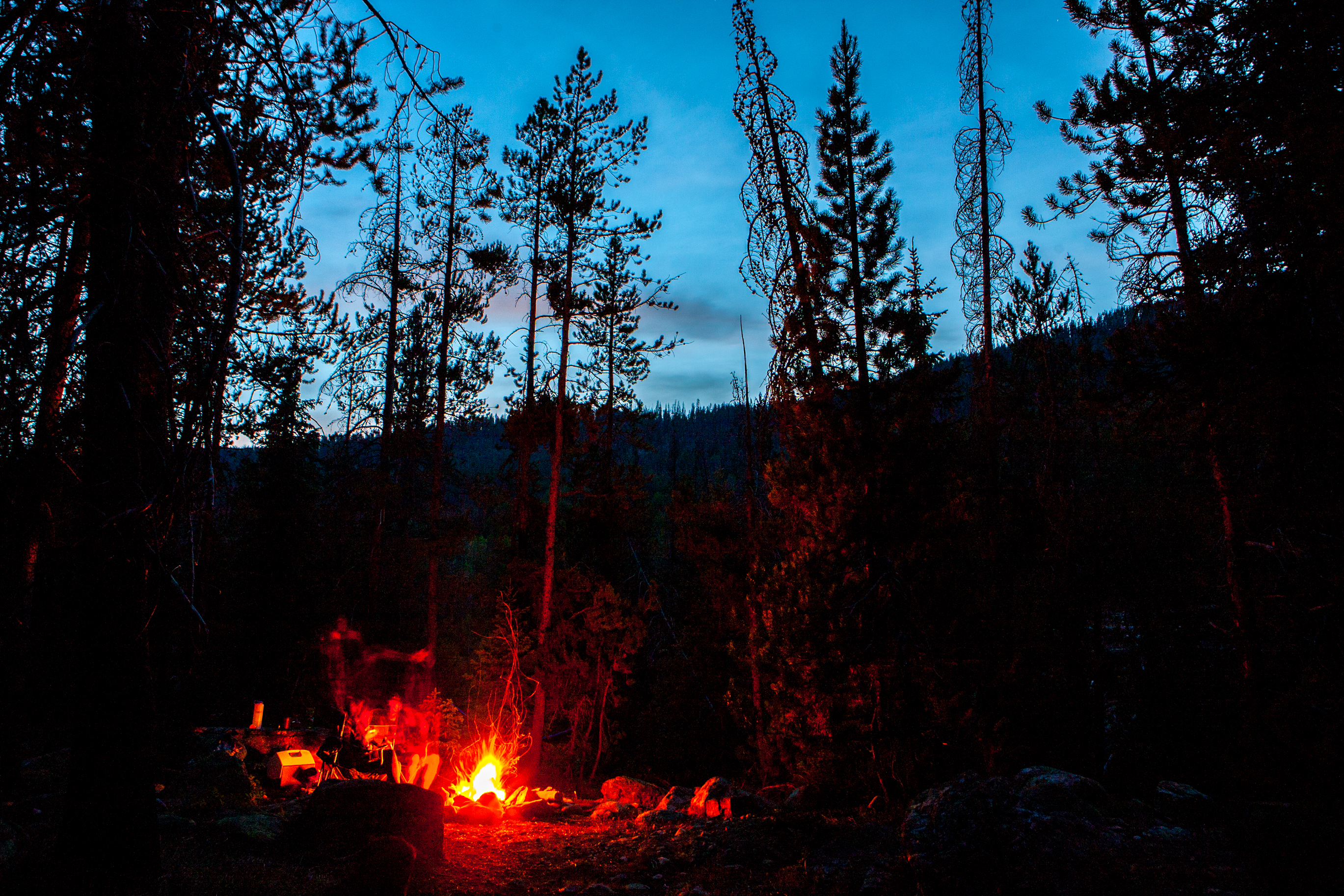 Camp up Murdock Basin Road