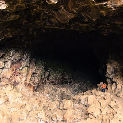 Descend Into Skull Cave of the Lava Beds National Monument