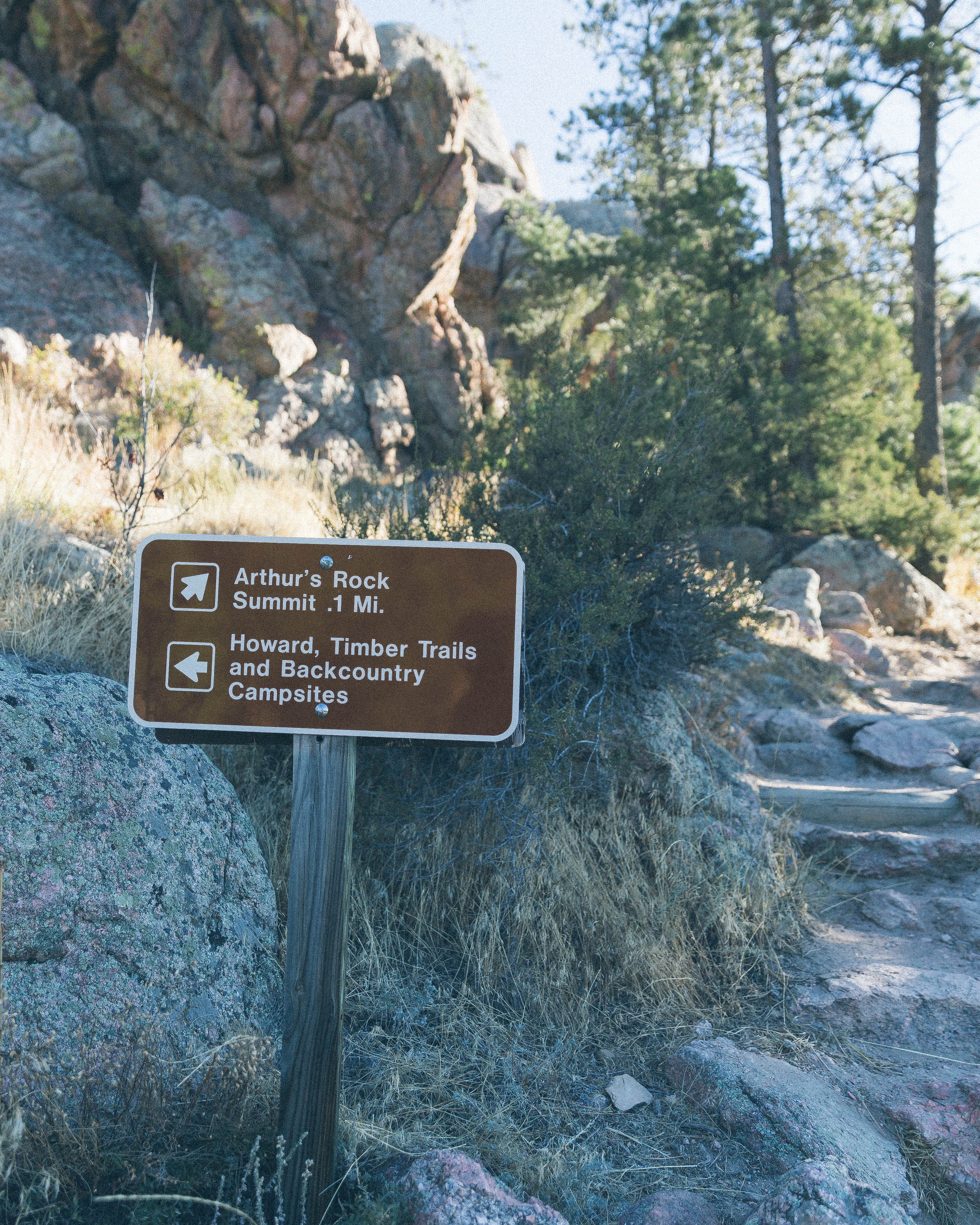 Arthur's Rock Trail