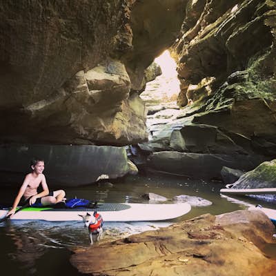 Paddle Grayson Lake Grotto