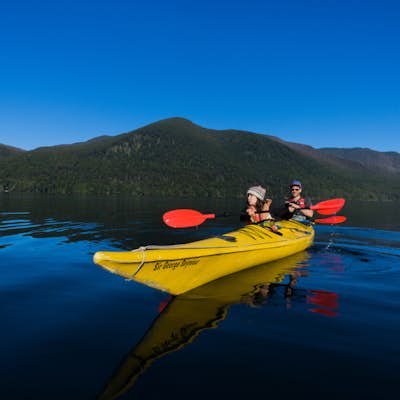 Backpack and Kayak to Blue Lake