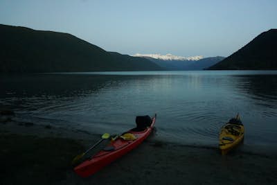 Backpack and Kayak to Blue Lake