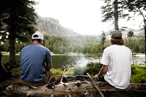 Backpacking to Emerald and Heather Lake in the Backcountry of Montana