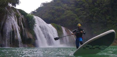Stand up Paddling Micos Waterfalls