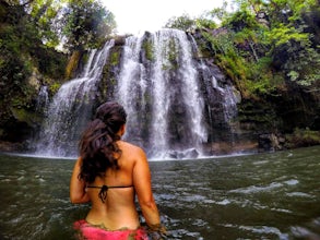 Swim at Llanos de Cortez, Costa Rica