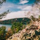 Hike the Balanced Rock Trail at Devil's Lake