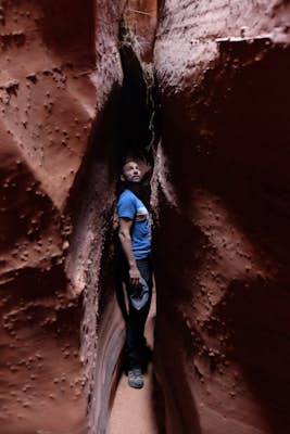 Hiking Peek-a-boo and Spooky Slot Canyons