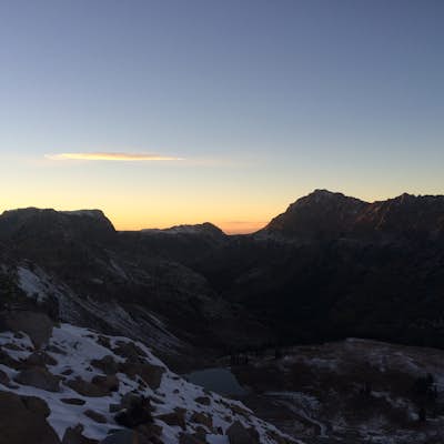 Catch the Sunset at Paintbrush Divide