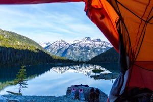 Backcountry Camp Upper Joffre Lake