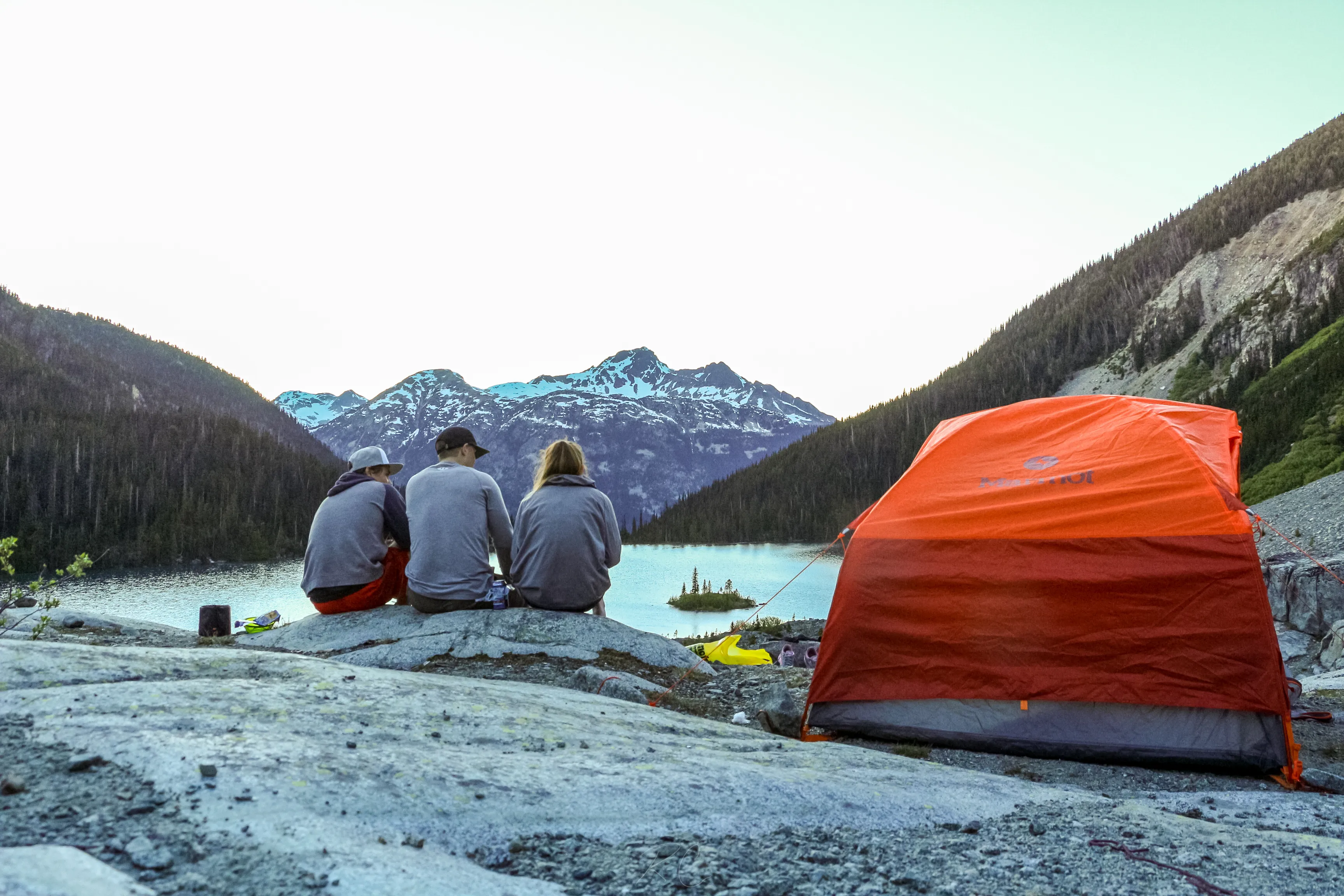 Backcountry Camp Upper Joffre Lake