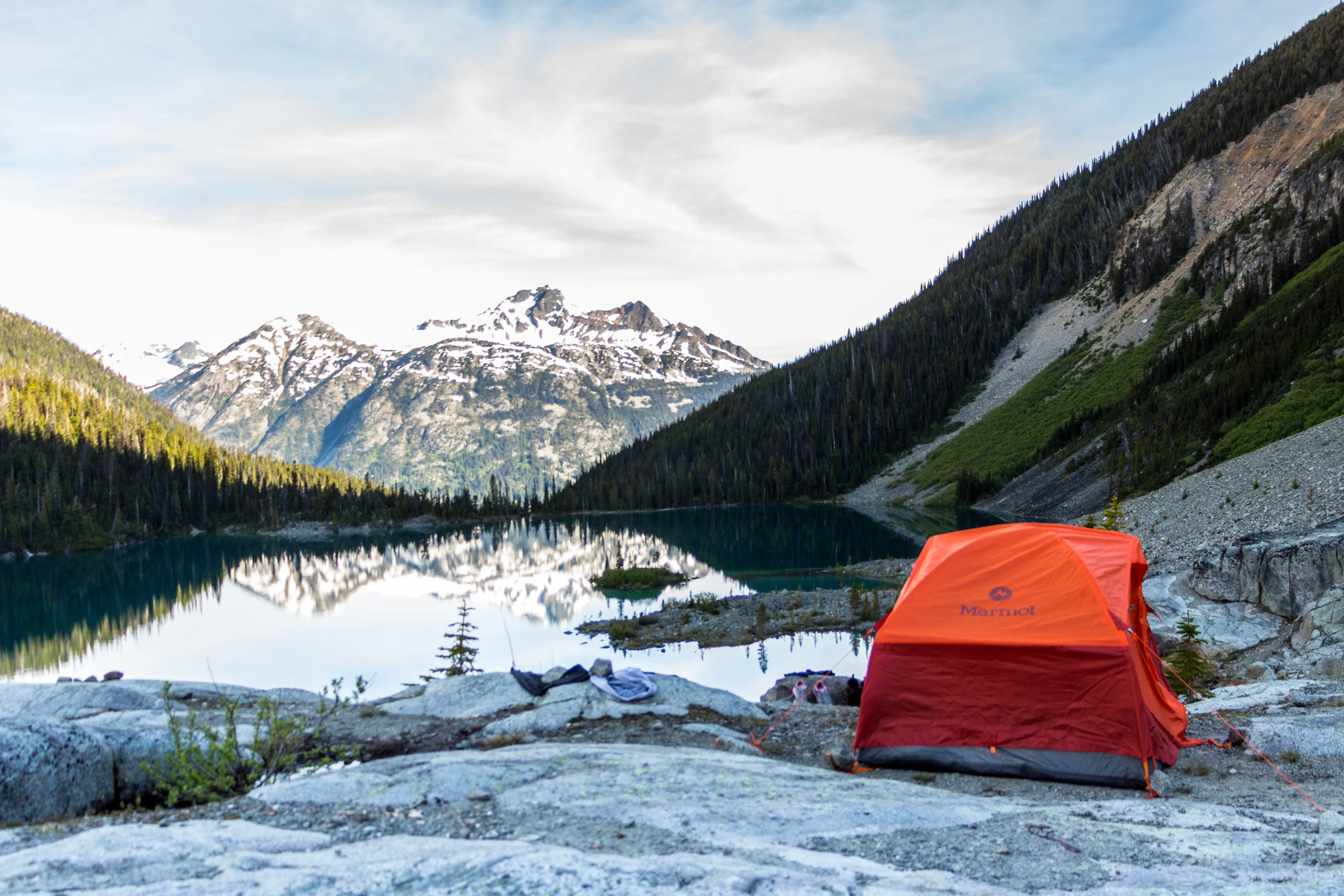 Backcountry Camp Upper Joffre Lake
