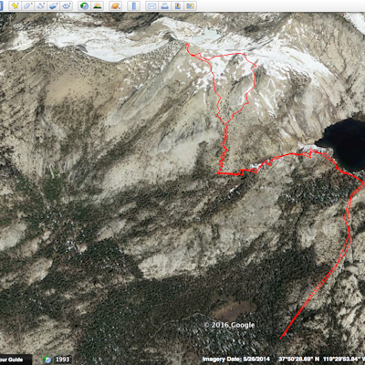 Hike Mt. Hoffmann via the East Chute