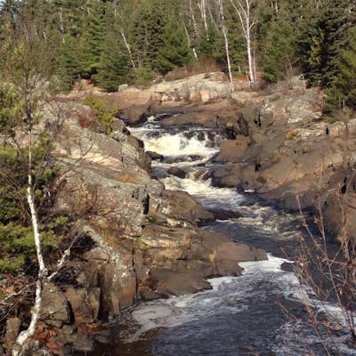 Hike at Cascades Conservation Area