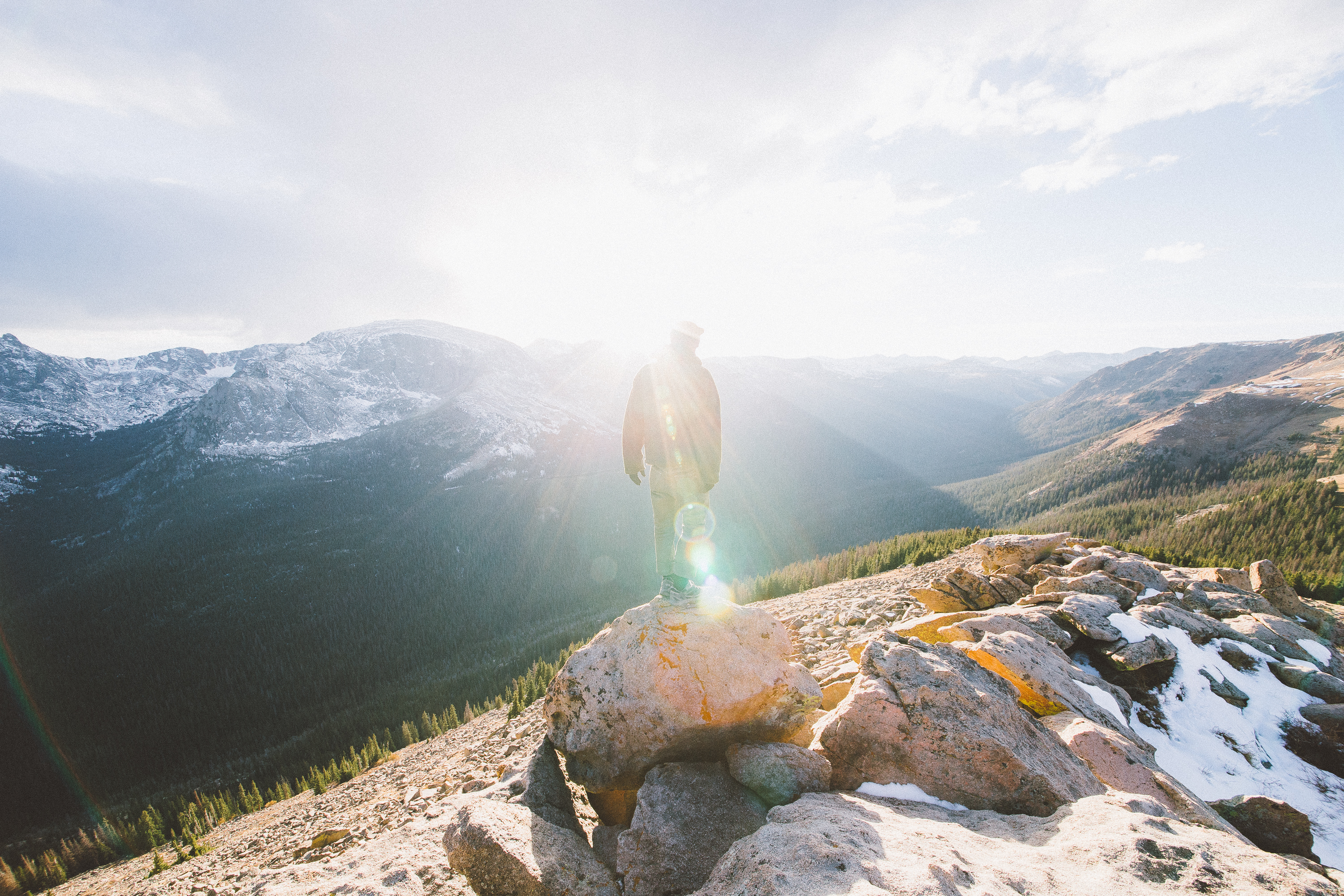 Watch the Sunset at Forest Canyon Overlook