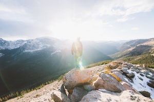 Watch the Sunset at Forest Canyon Overlook