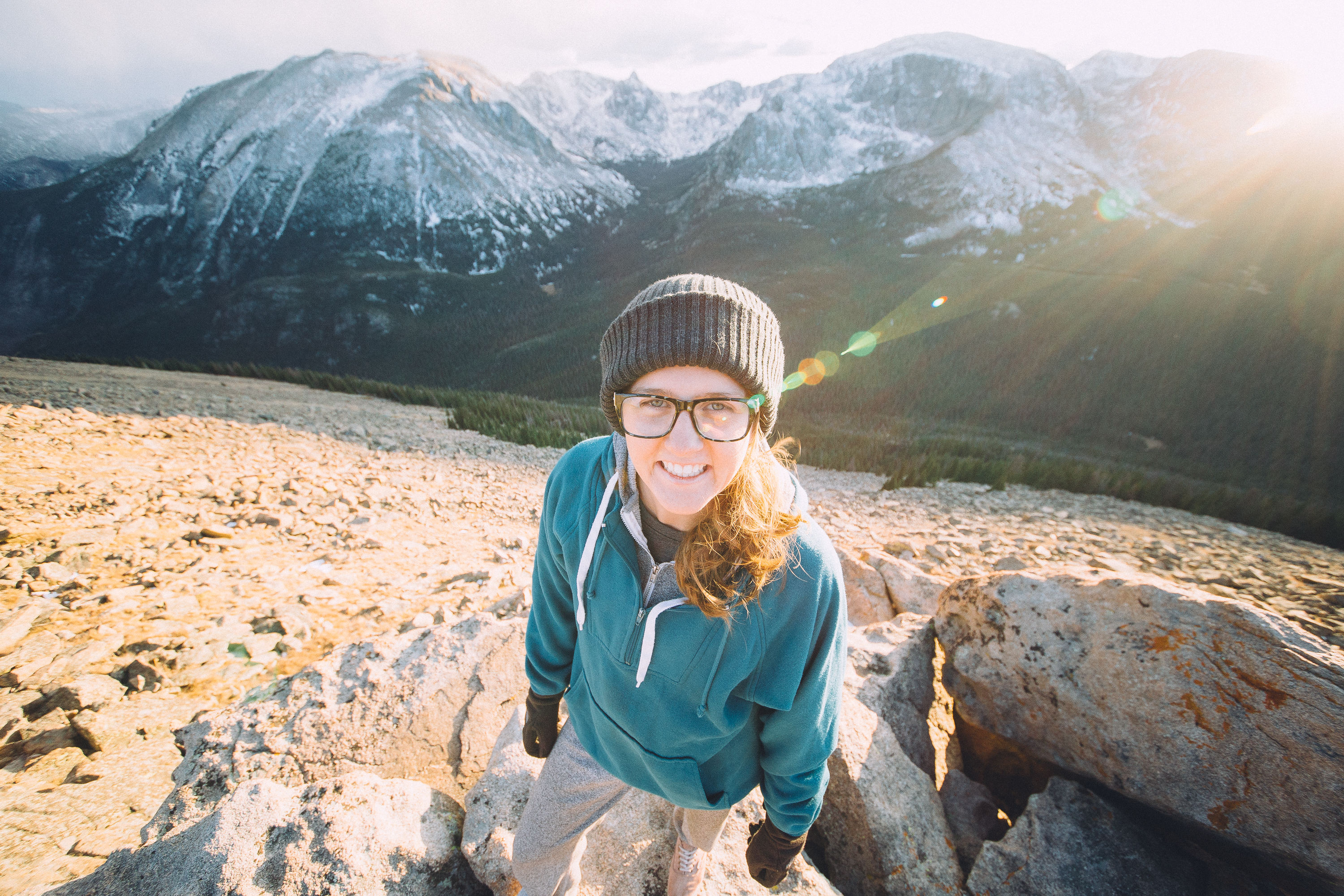 Watch the Sunset at Forest Canyon Overlook