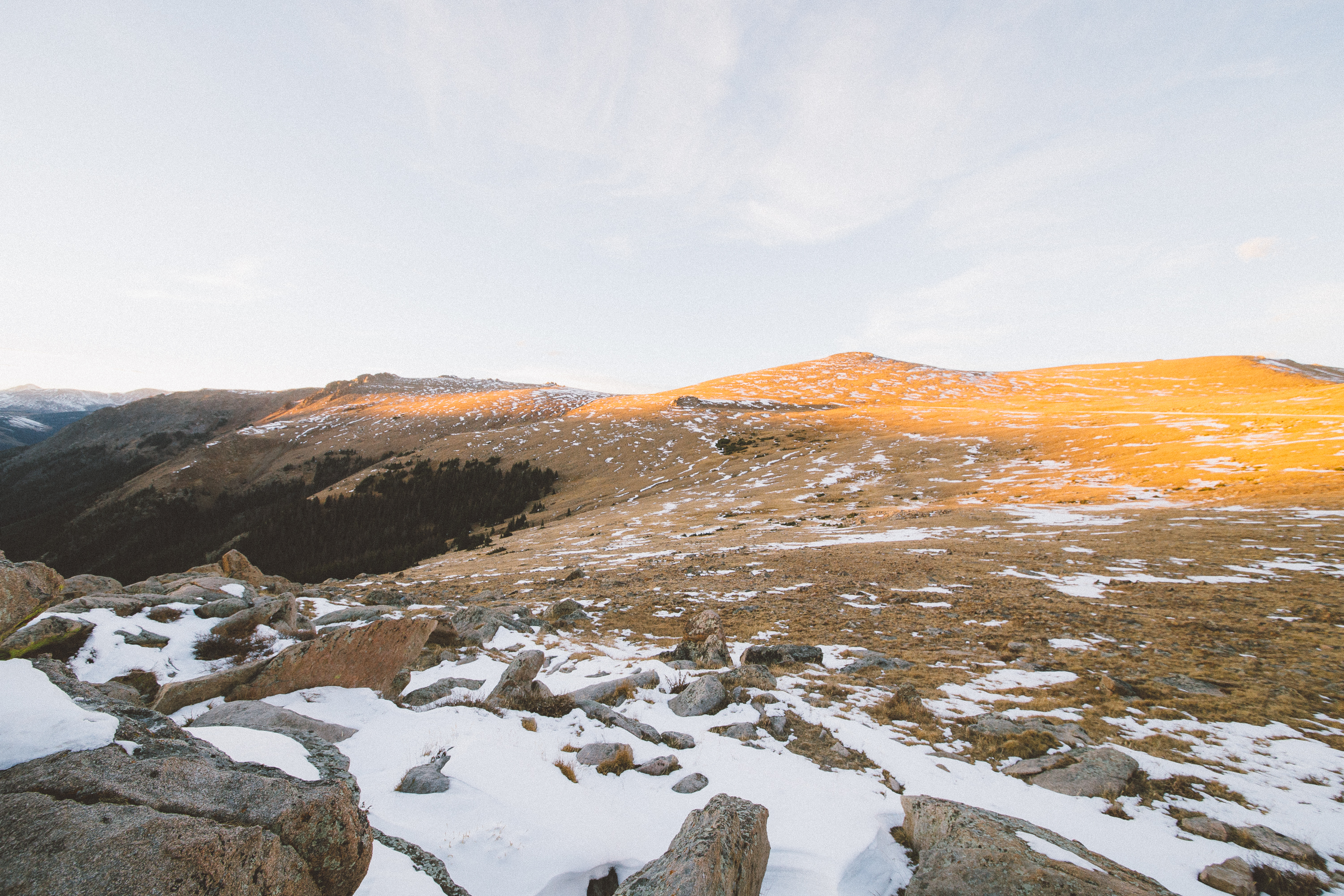 Watch the Sunset at Forest Canyon Overlook