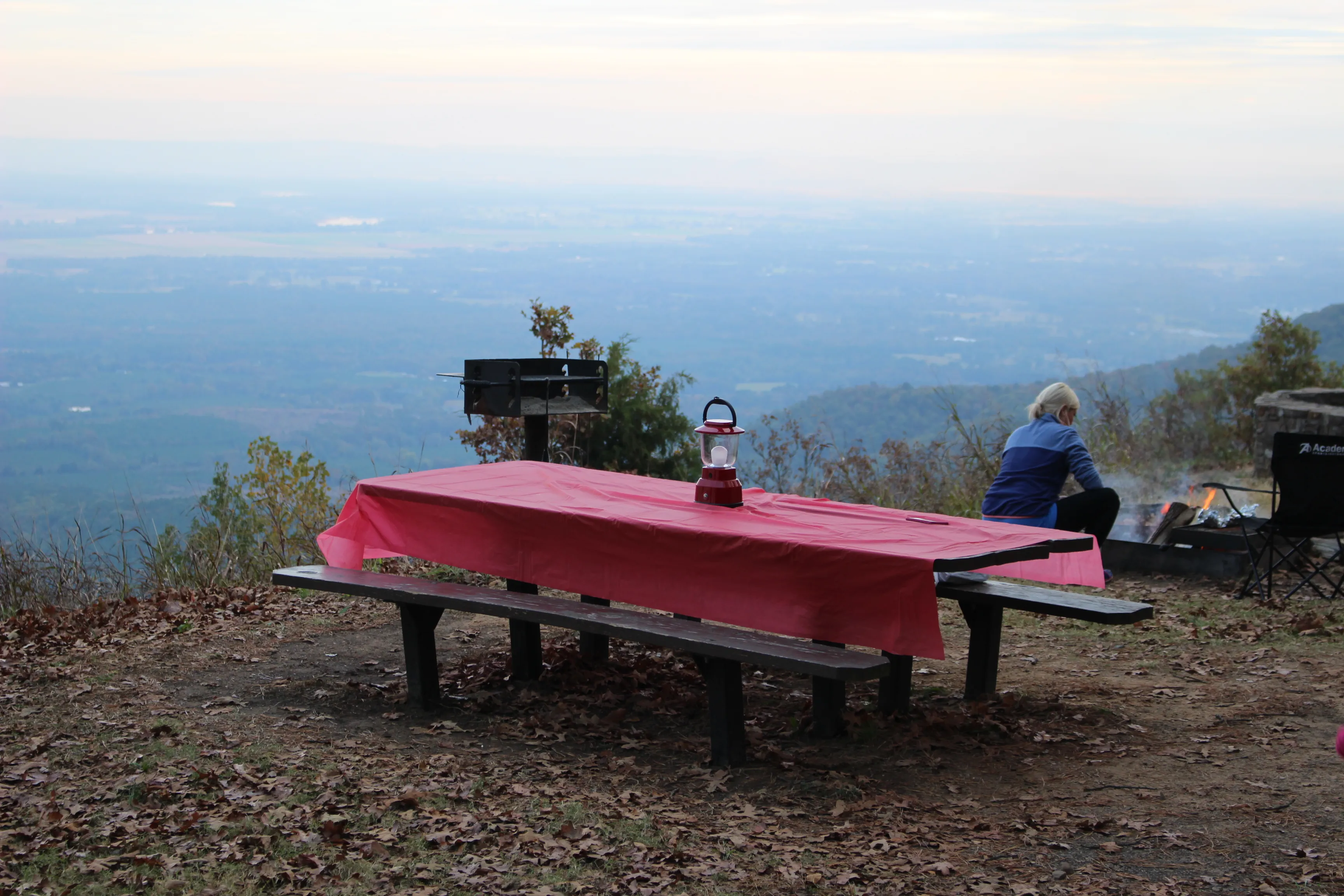 Camp at Mount Nebo SP