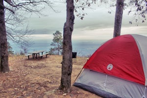 Camp at Mount Nebo SP