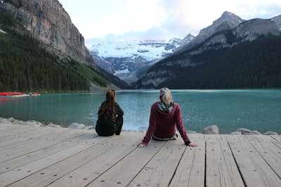 Rest at Lake Louise 