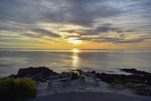 Watch the Sunrise from the Marginal Way Trail