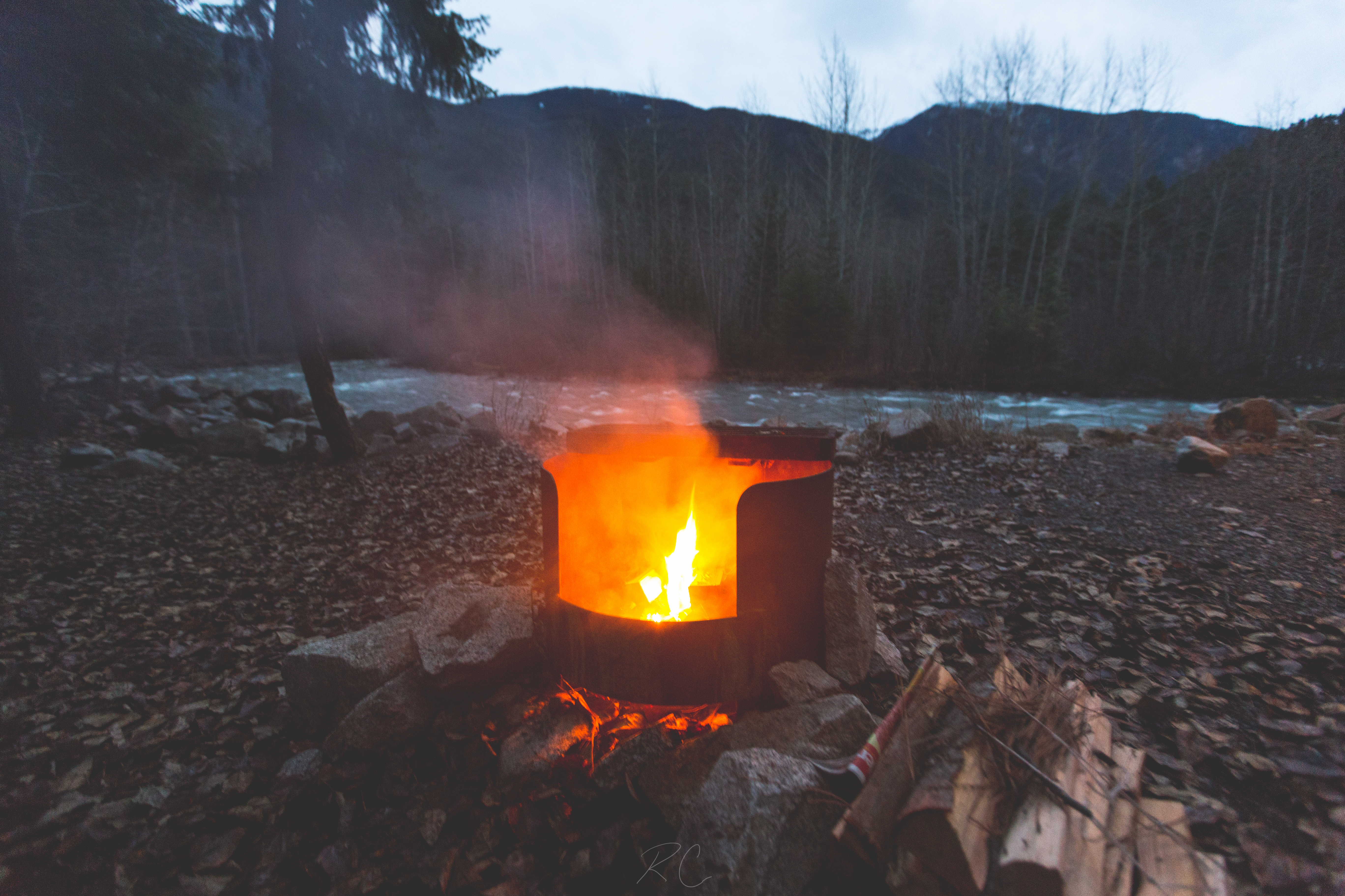 Camp at Cottonwood Recreation Site